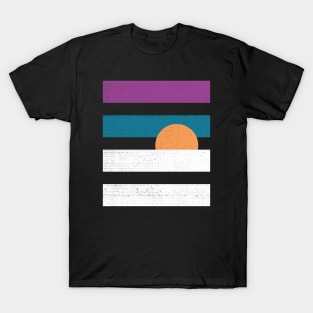 Sunset Snow Day Vintage T-Shirt